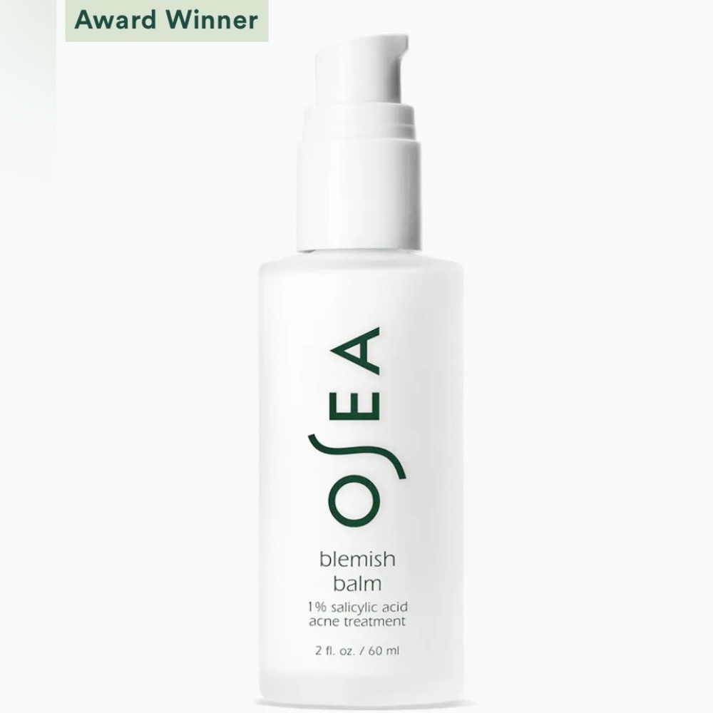 Unused OSEA blemish balm with salicylic acid acne treatment